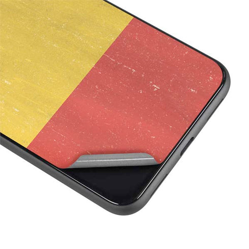 Belgium Flag Distressed Google Pixel 4 XL Skin